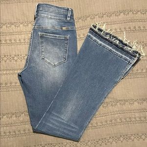 KanCan High Rise Flare Leg Jeans